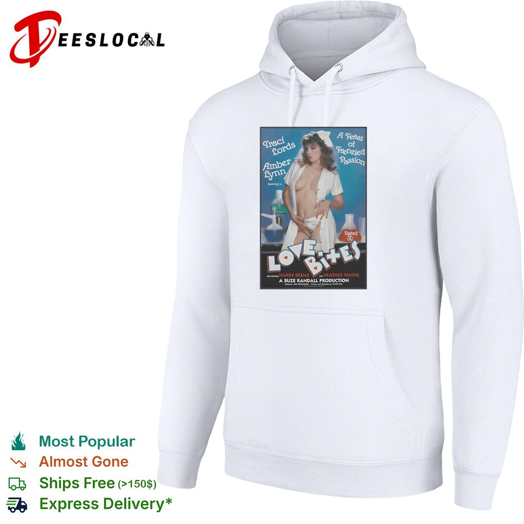Traci Lords Amber Lynn Love Bites Harry Reems Heather Wayne Suze Randall shirt