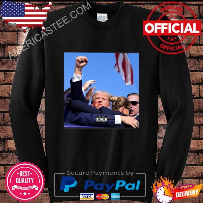 Trump being taken off stage by secret service shirt