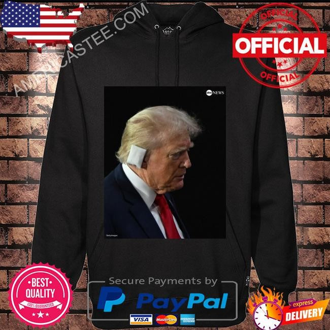 Trump he was playing golf the next day. he was fine shirt