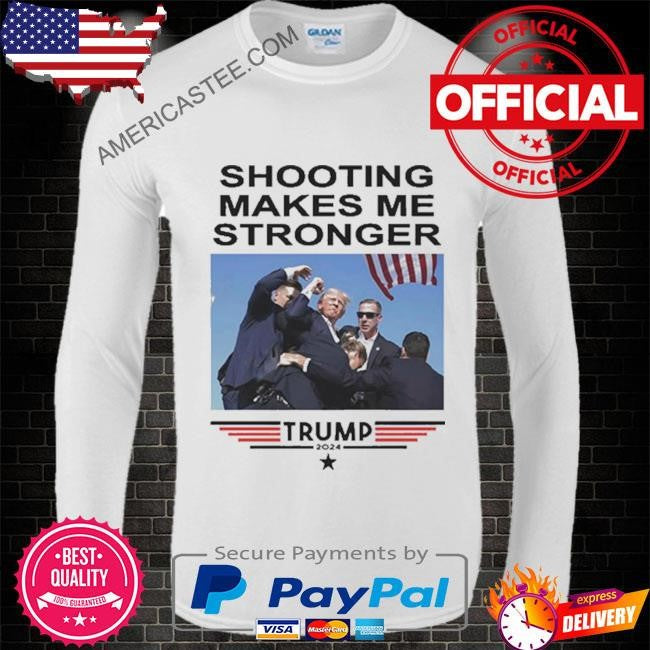 Trump shirt go viral grazed but not dazed’ legends never die