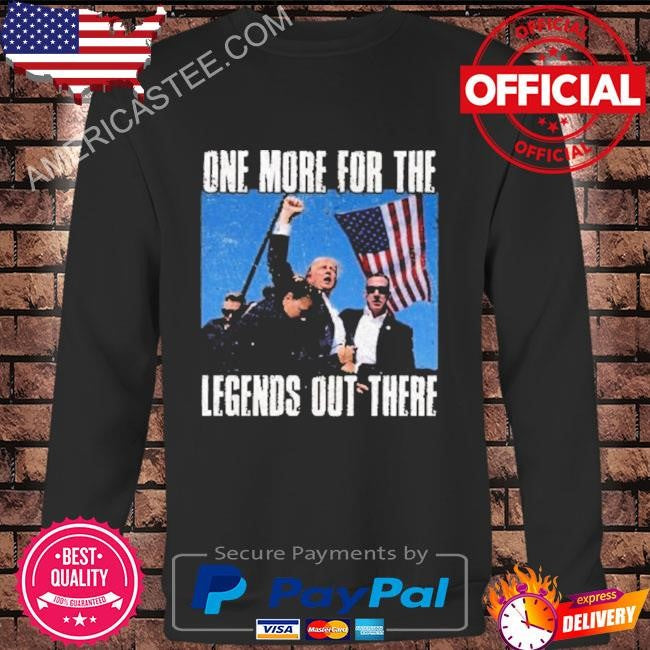 Trump still standing through assassination attempt shirt