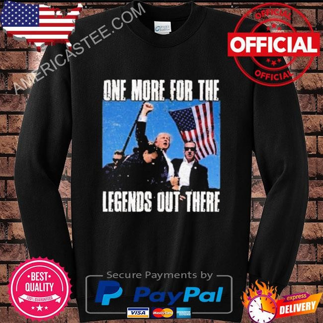 Trump still standing through assassination attempt shirt