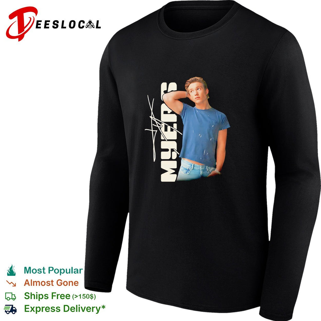 Ty Myers Black Photo Legal Tour signature shirt