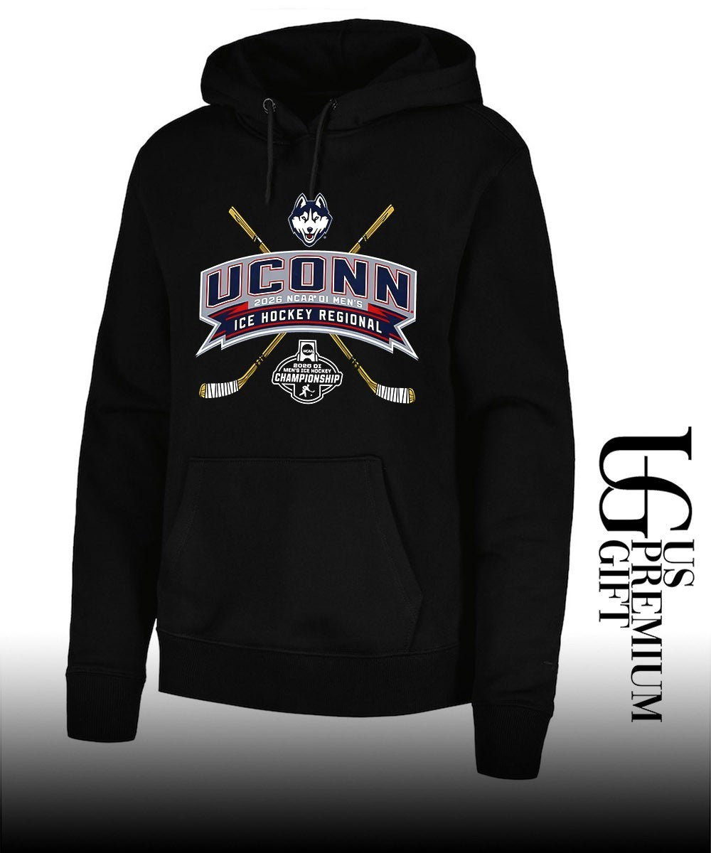 UConn Huskies 2026 NCAA DI Men’s Ice Hockey Regional shirt