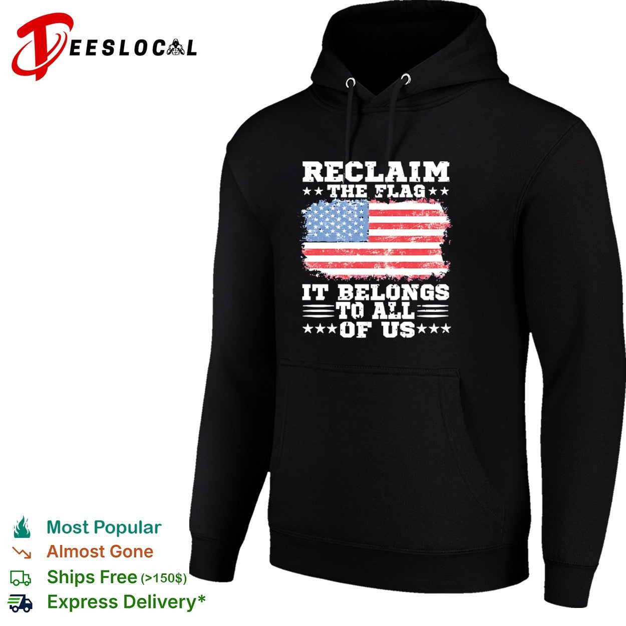 US reclaim the flag it belongs to all of us shirt