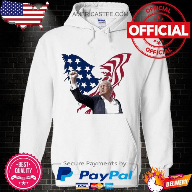 USA Flag Eagle Trump Assassination Attempt 2024 T-Shirt