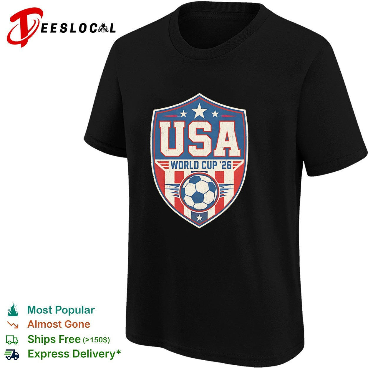 USA World Cup 26 Soccer Tournament shirt