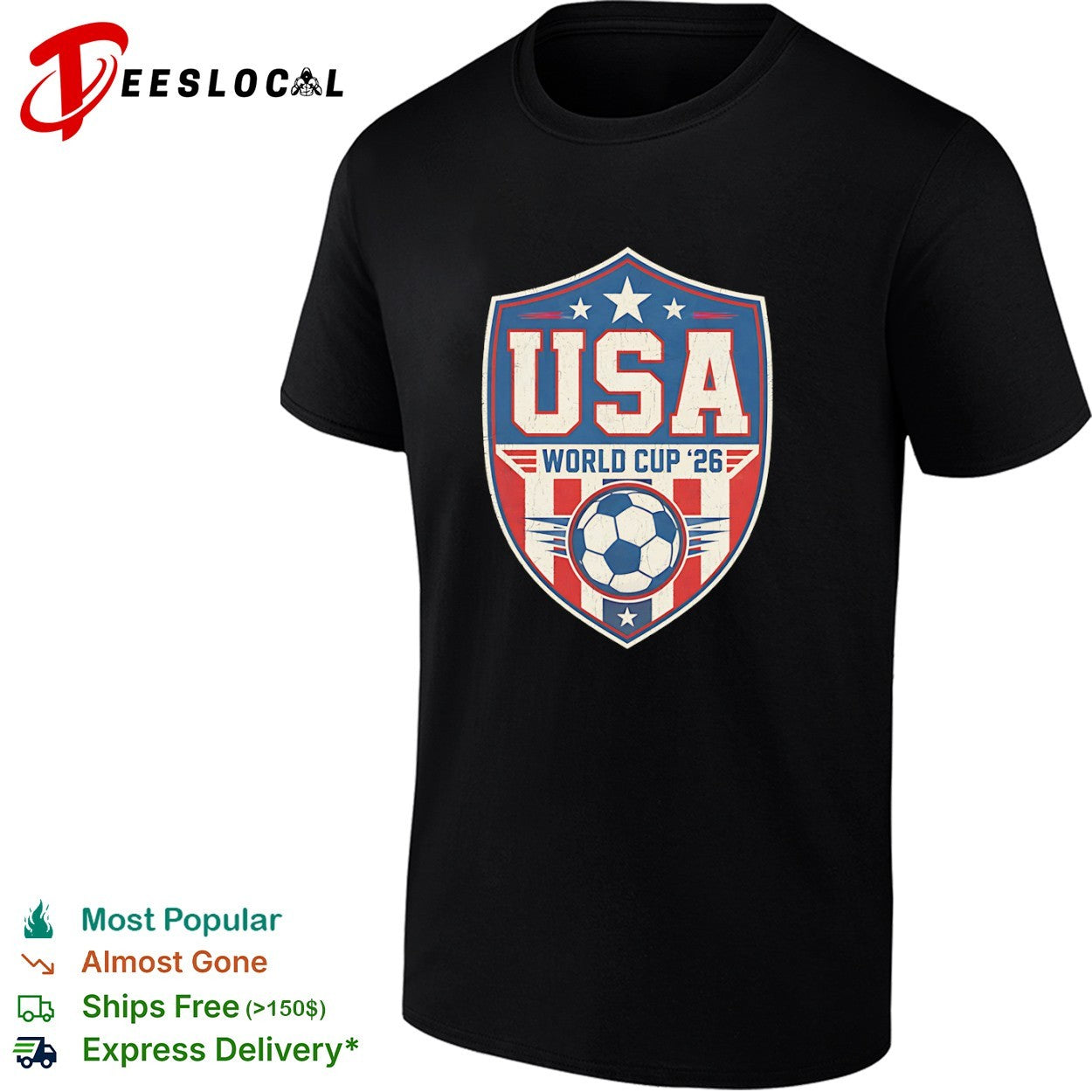 USA World Cup 26 Soccer Tournament shirt