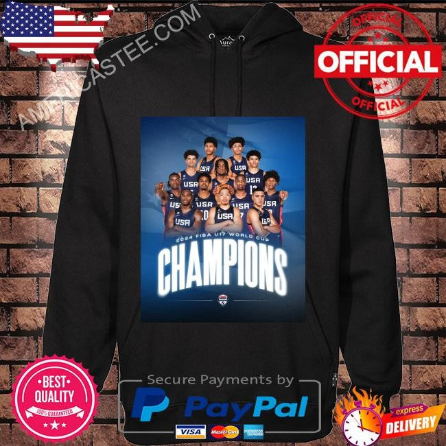 USA basketball Seventh straight fibau17 gold medal for usabmu17 shirt