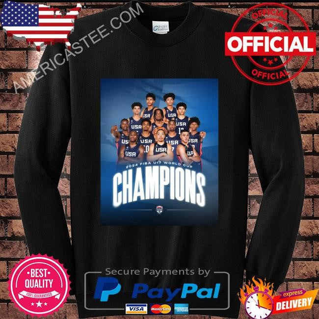 USA basketball Seventh straight fibau17 gold medal for usabmu17 shirt