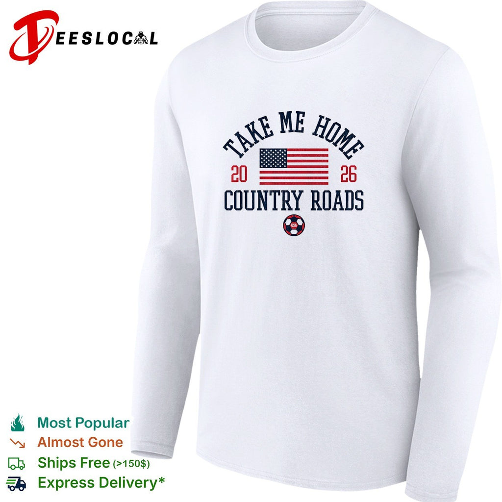 USA flag take me home country roads 2026 shirt