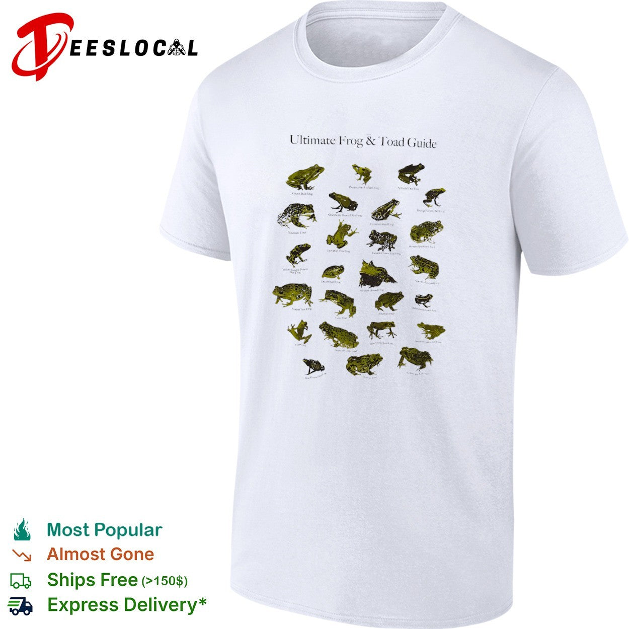 Ultimate Frog and Toad Guide frogs shirt