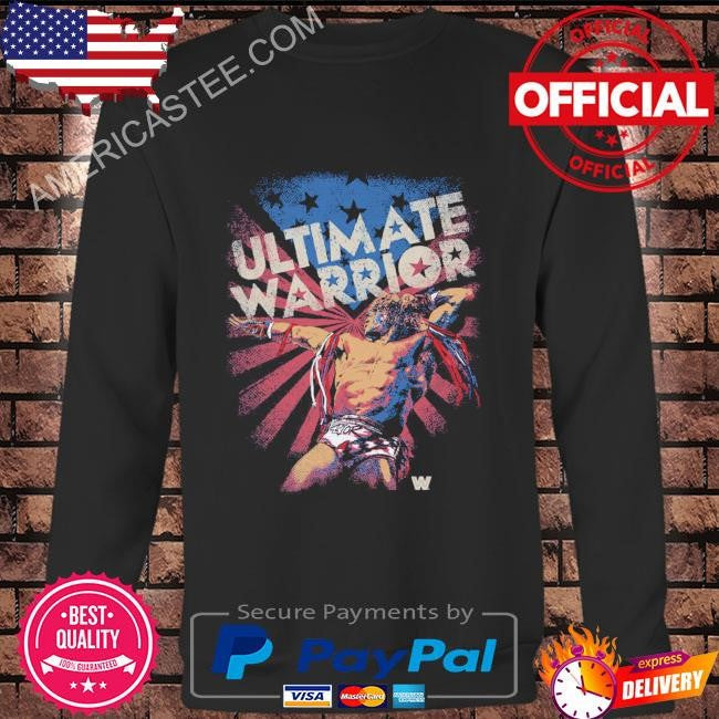 Ultimate warrior American flag shirt