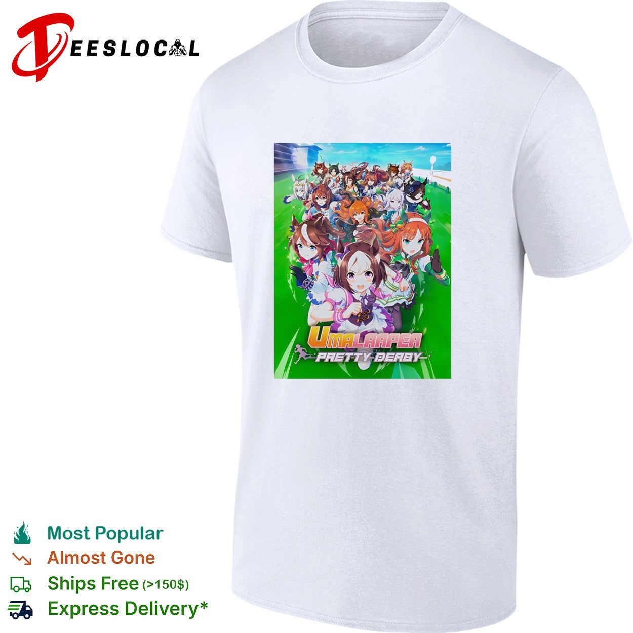 Uma Musume Pretty Derby anime girls shirt