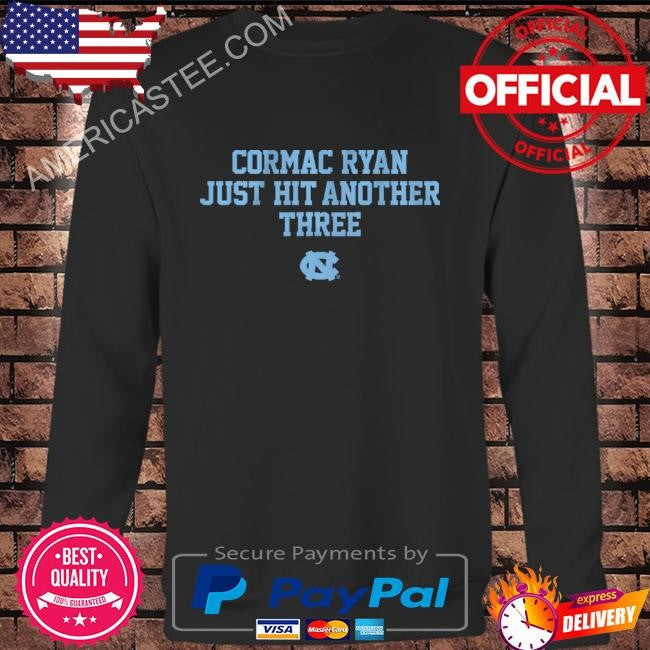 Unc basketball cormac ryan just hit another three shirt