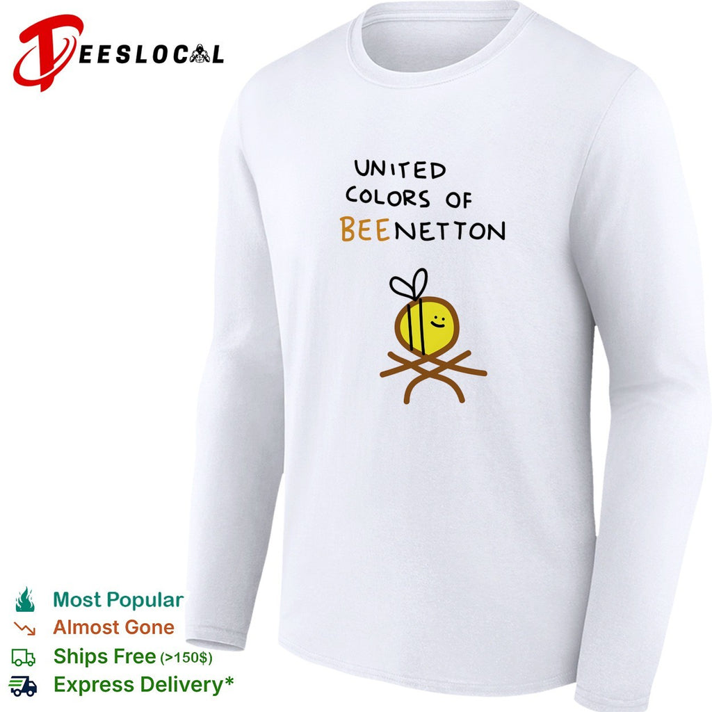 United Colors of Bee Netton bee logo shirt