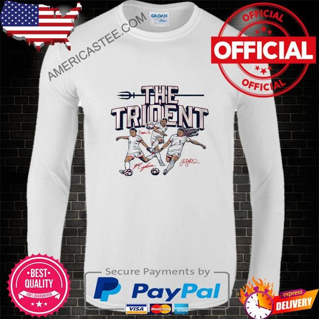 United states women’s national team players association mallory swanson sophia smith & trinity rodman the trident shirt