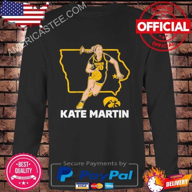 University of iowa and the women’s national basketball players association Kate martin state star – iowa shirt