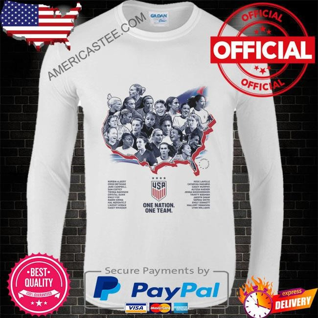 Ussoccer store uswnt 2024 olympic roster shirt