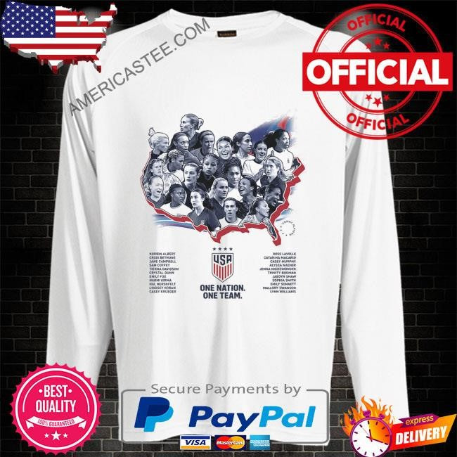 Ussoccer store uswnt 2024 olympic roster shirt