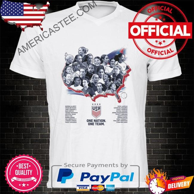 Ussoccer store uswnt 2024 olympic roster shirt