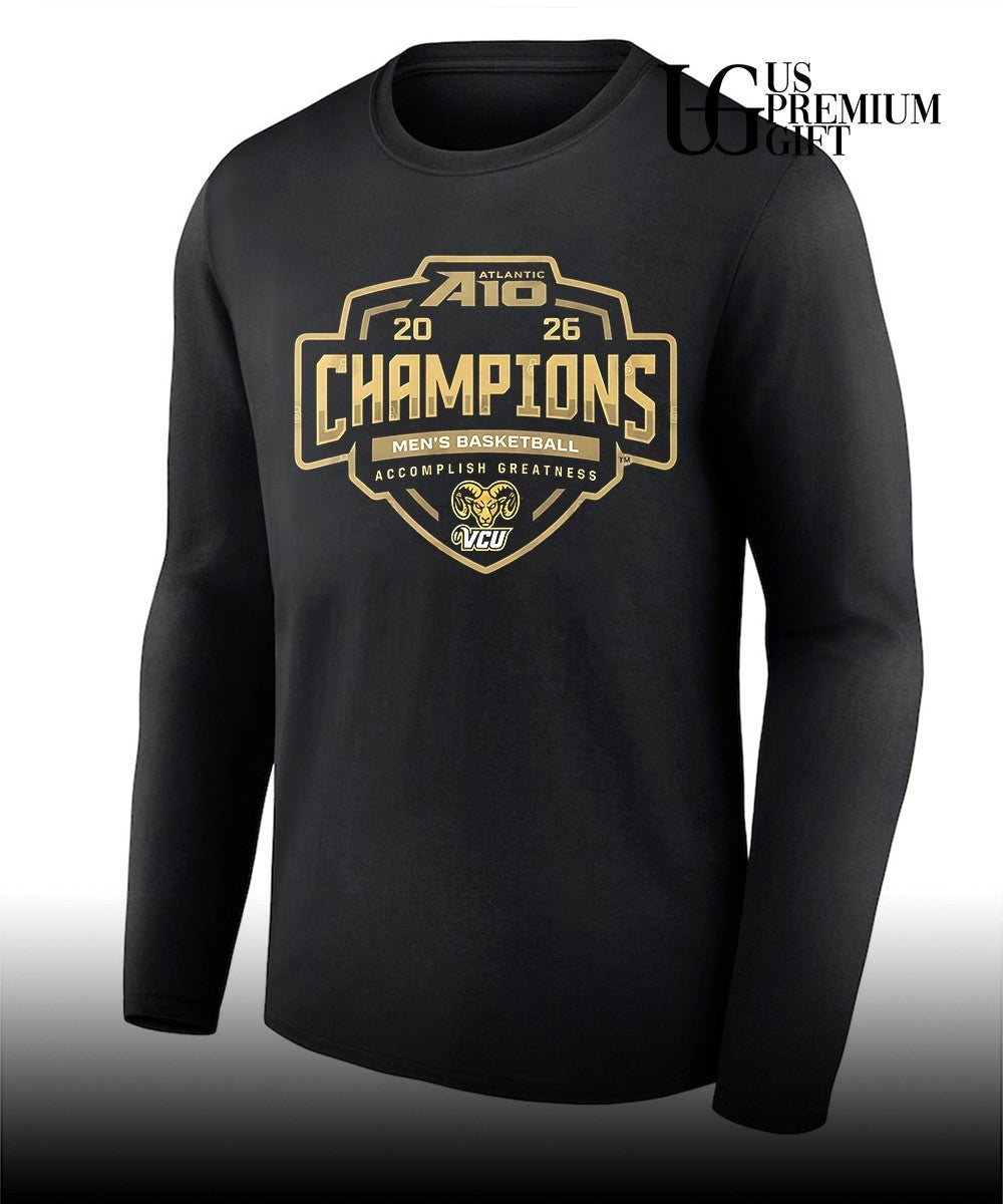VCU Rams Basketball Atlantic 10 Champions 2026 shirt