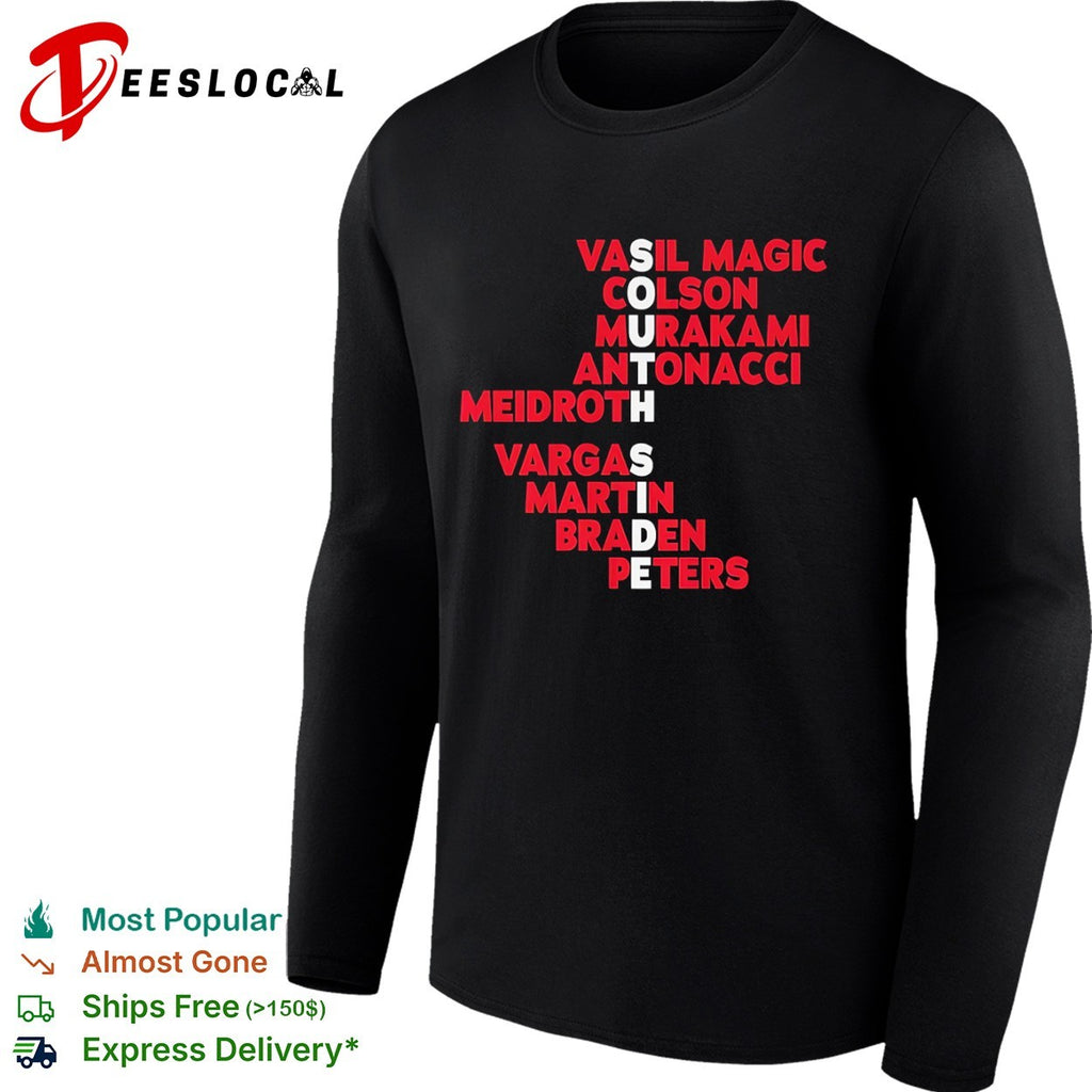 Vasil Magic Colson Murakami Antonacci Meidroth Vargas Martin Braden Peters shirt