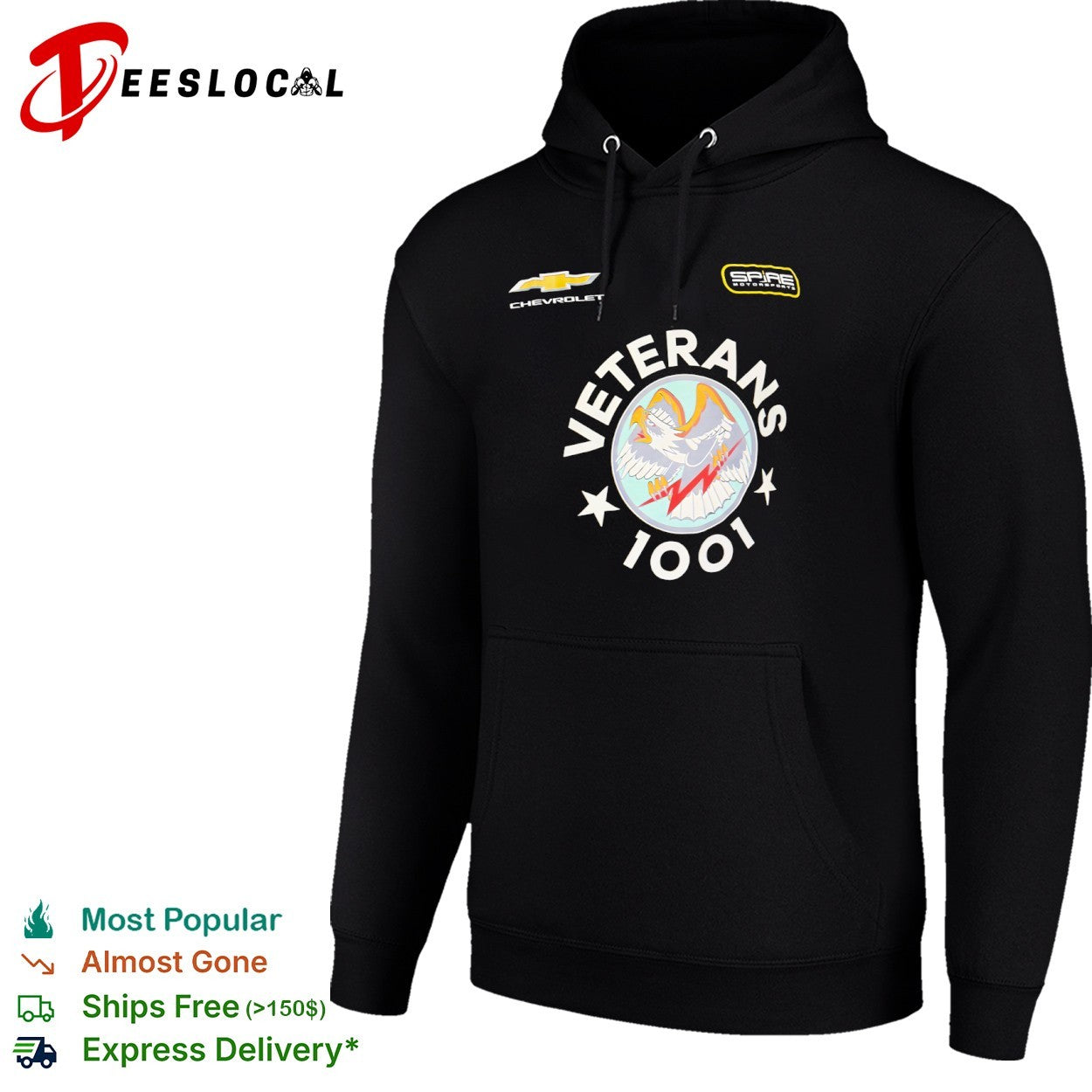 Veterans 1001 Spire Motorsports Chevrolet Eagle shirt