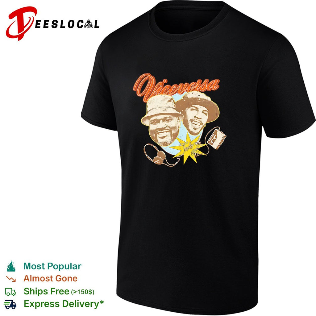 Viceversa Todo de Ti two men faces cassette tape headphones shirt