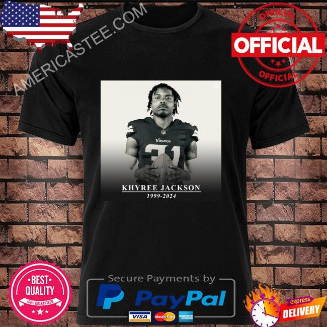 Vikings rookie khyree jackson 1999 2024 shirt