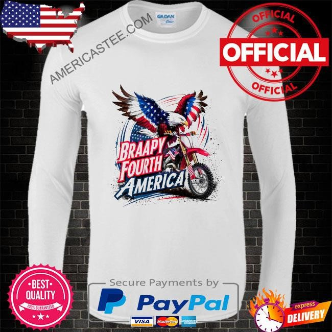 Vintage 4th of july braapy fourth america shirt