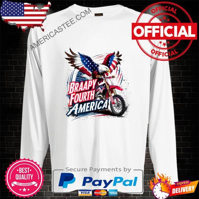 Vintage 4th of july braapy fourth america shirt