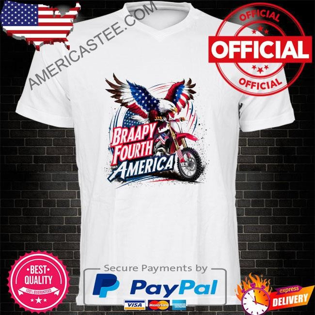 Vintage 4th of july braapy fourth america shirt