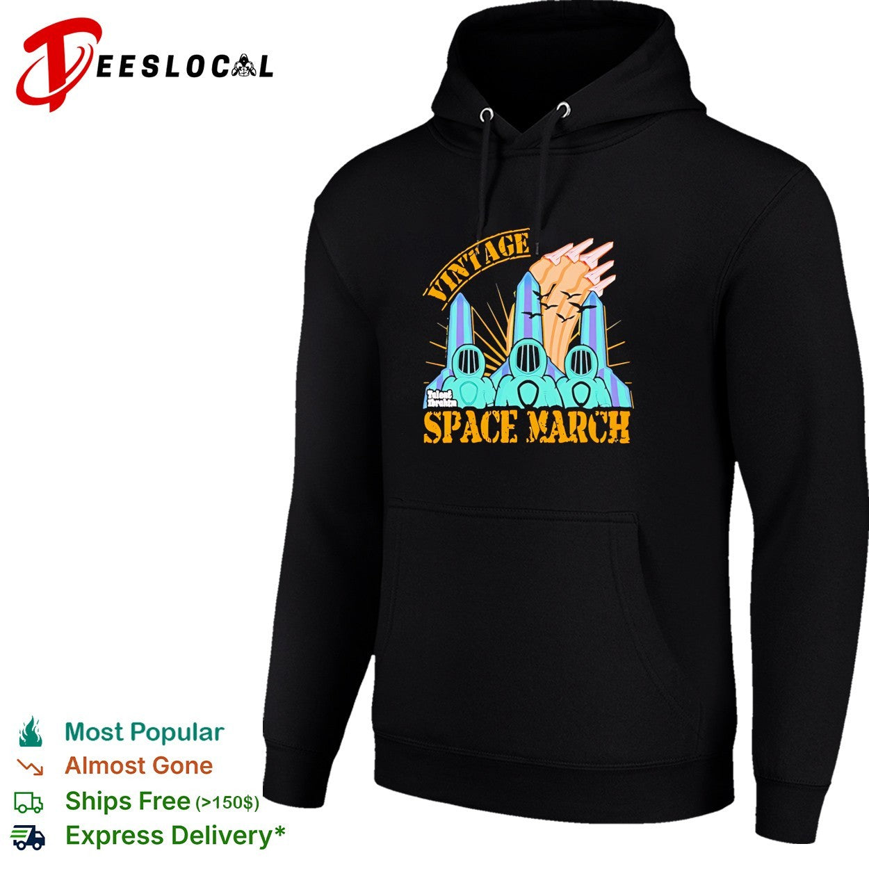Vintage Space March Astronauts astronaut shirt