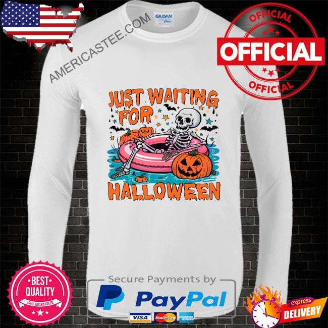 Vintage just waiting for halloween shirt