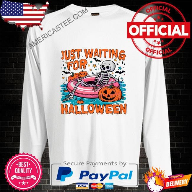 Vintage just waiting for halloween shirt