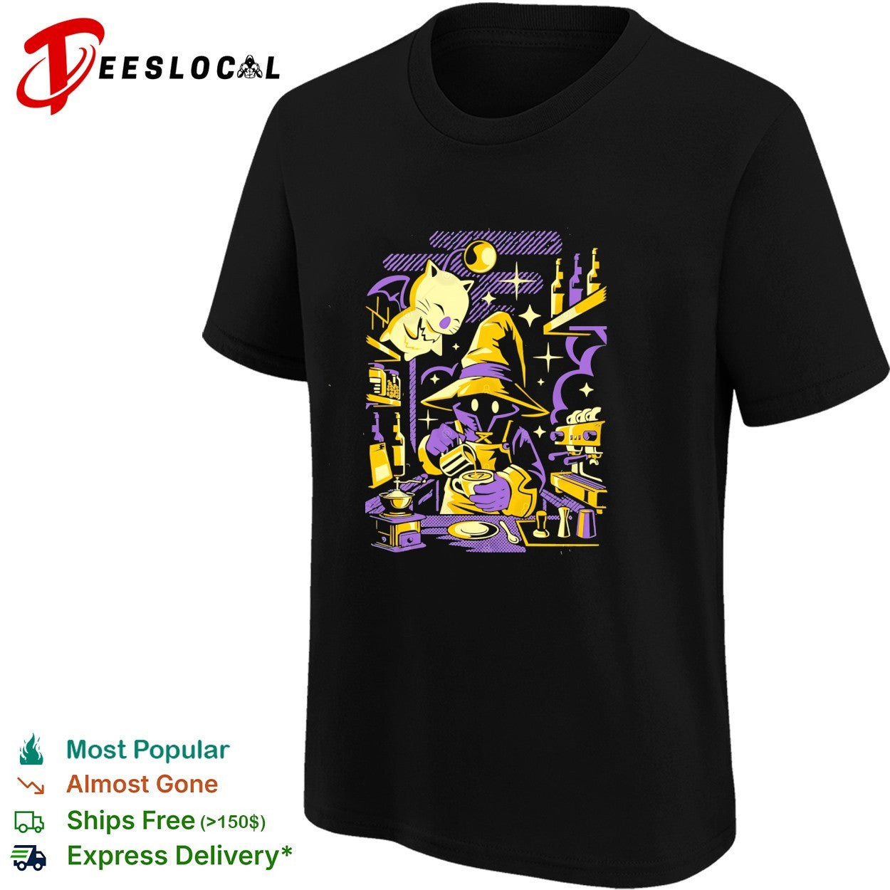 Vivi Ornitier as a barista Mage Latte shirt