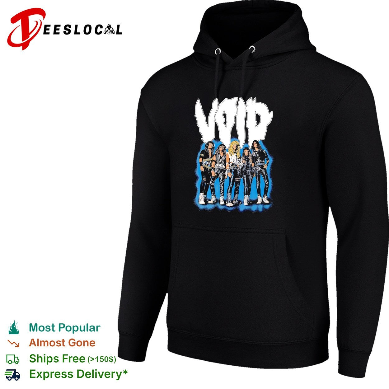 Void heavy metal band members photo vintage shirt