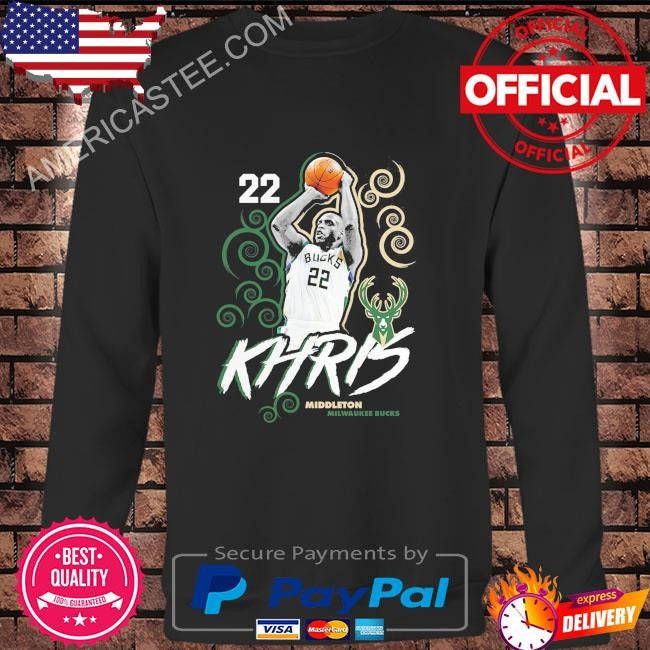 Volleyball Khris middleton milwaukee bucks competitor 2024 shirt