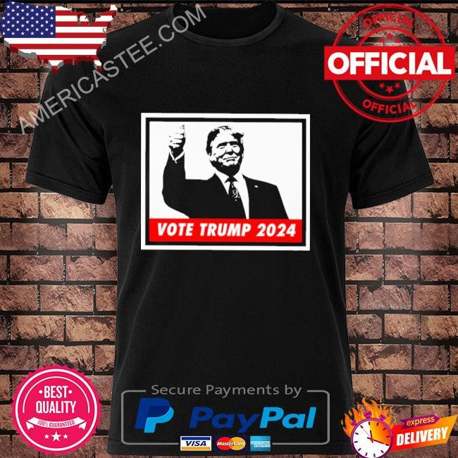 Vote Trump president 2024 obey shirt