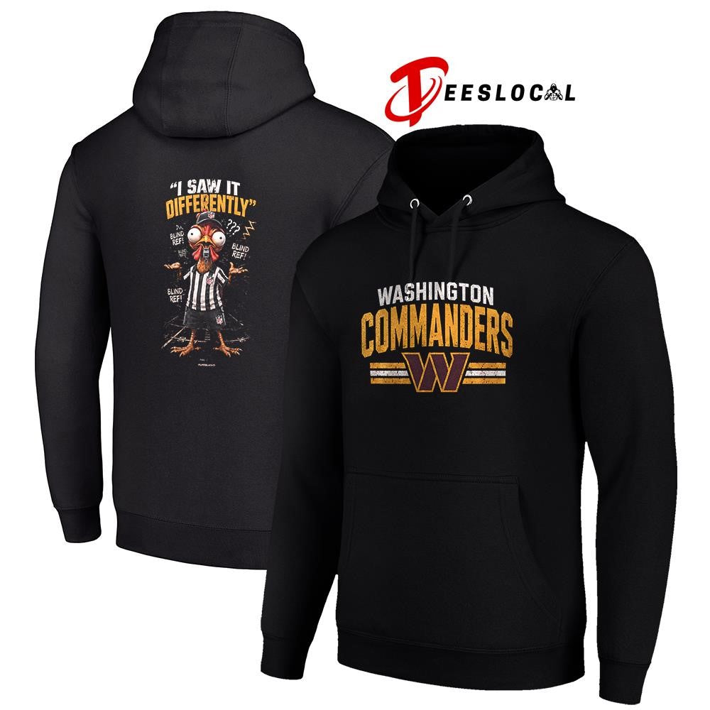 Washington Commanders Blind ref I saw it differently shirt
