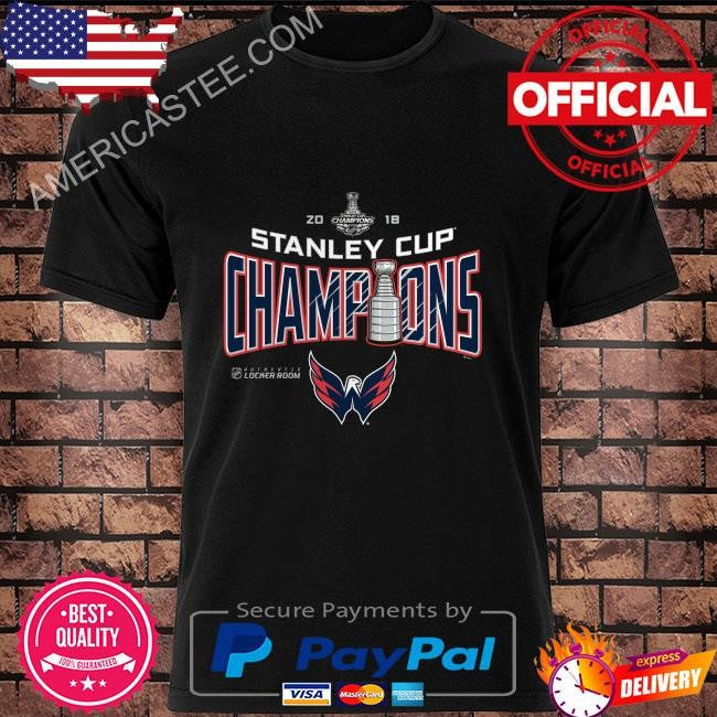 Washington capitals fanatics 2018 stanley cup champions locker room appeal play big & tall shirt