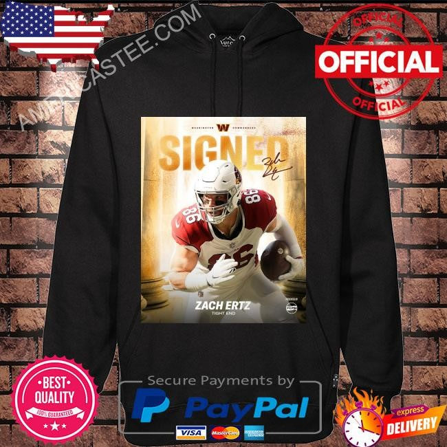 Washington commanders zach ertz a new threat on offense shirt