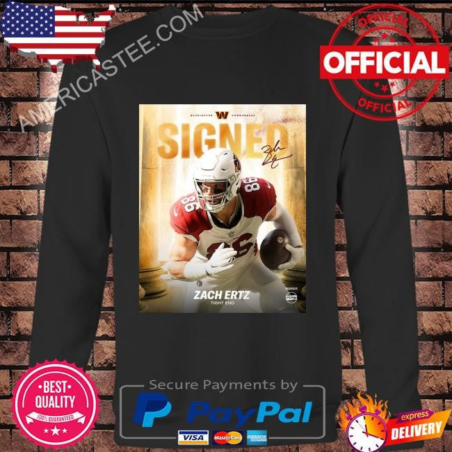 Washington commanders zach ertz a new threat on offense shirt
