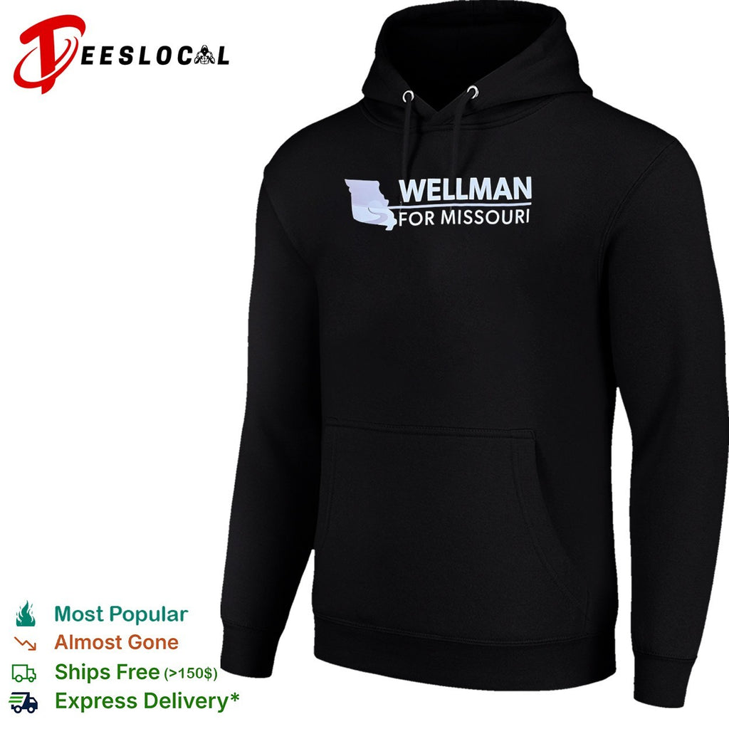 Wellman for Missouri map shirt
