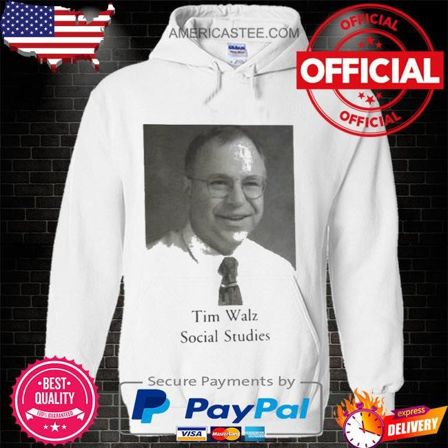 Who is Tim Walz social studies shirt