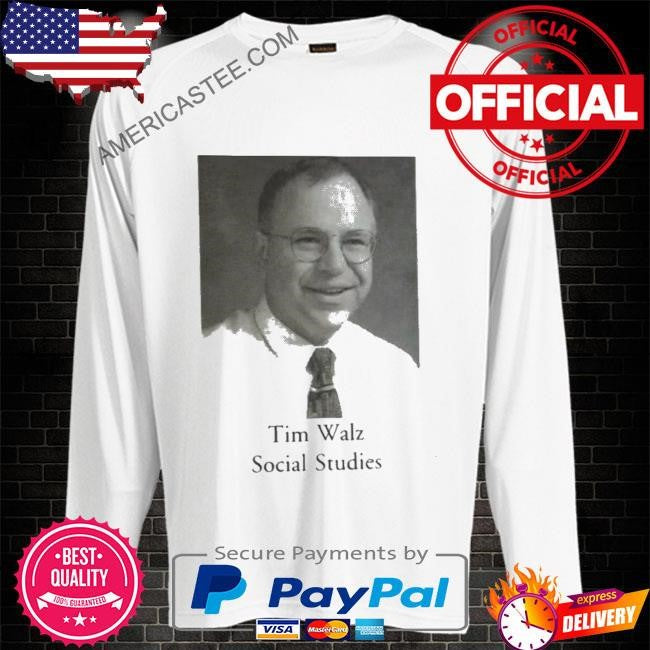 Who is Tim Walz social studies shirt