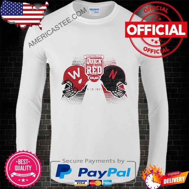 Wisconsin Badgers vs Nebraska Huskers 2012 UNRIVALED Game Midwest Battle T-Shirt