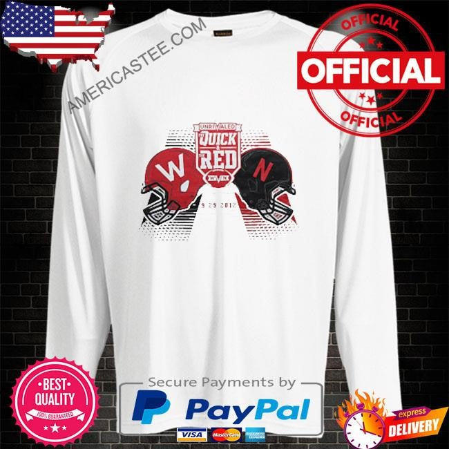 Wisconsin Badgers vs Nebraska Huskers 2012 UNRIVALED Game Midwest Battle T-Shirt