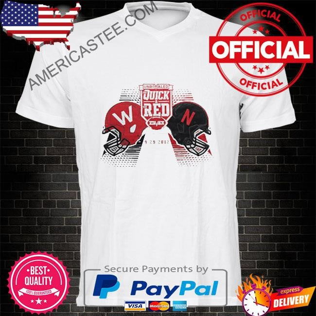 Wisconsin Badgers vs Nebraska Huskers 2012 UNRIVALED Game Midwest Battle T-Shirt